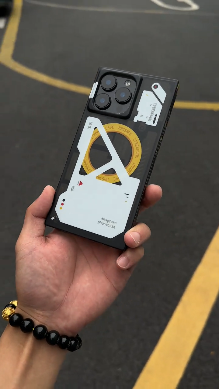 機甲方形磁吸手機殼